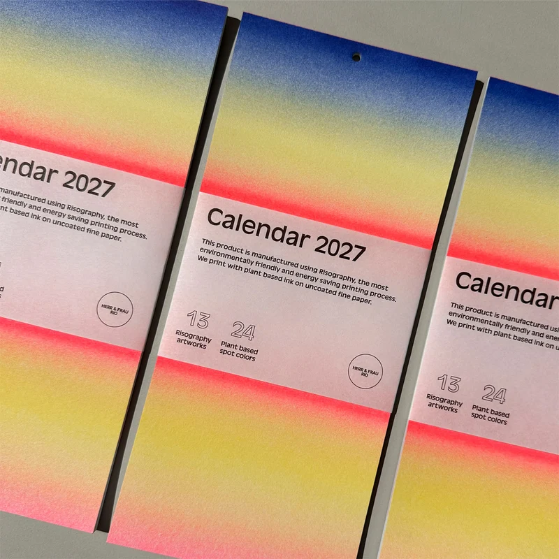 Riso-Wandkalender 2027