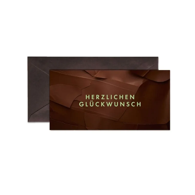 GRUSSKARTE GLÜCKWUNSCH