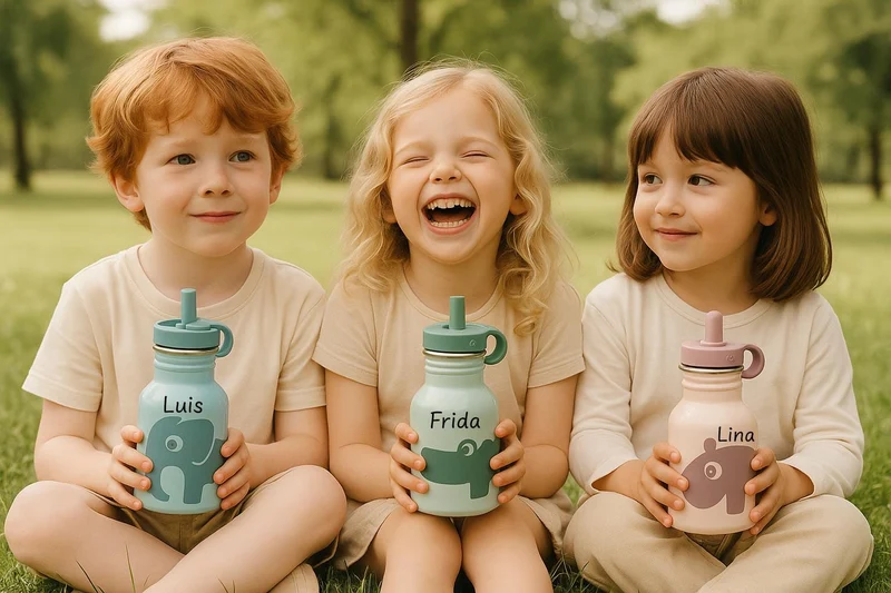 Trinkflasche Kinder Edelstahl