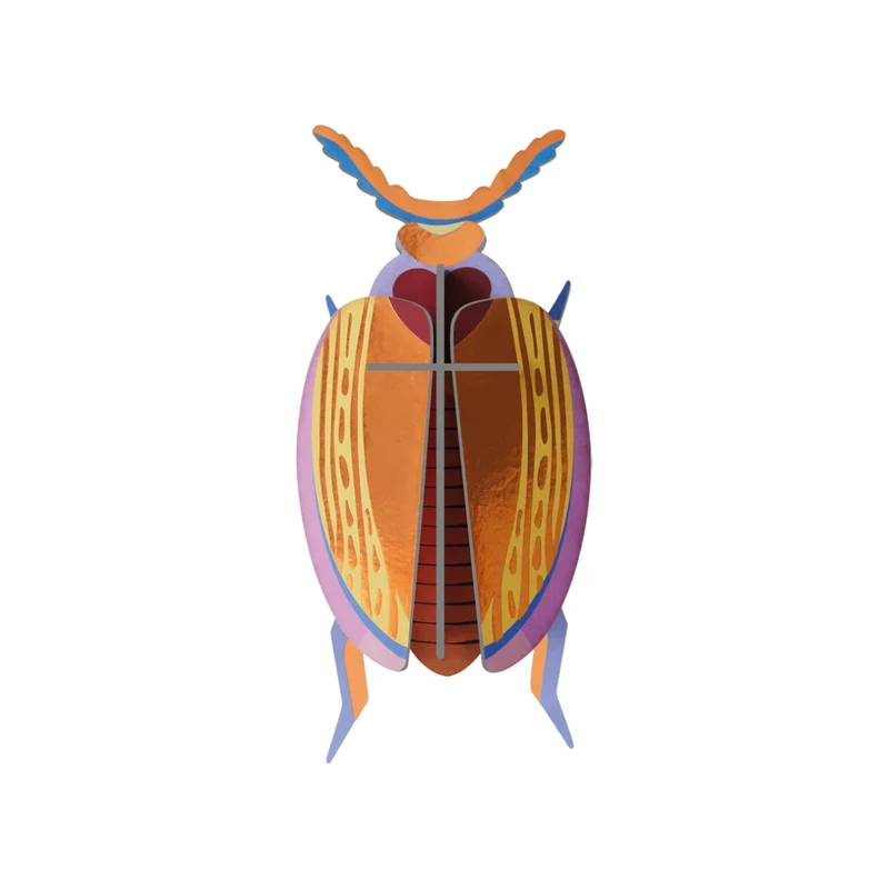 Wanddeko “Cuprum Beetle” | 3D Käfer Design | Studio Roof