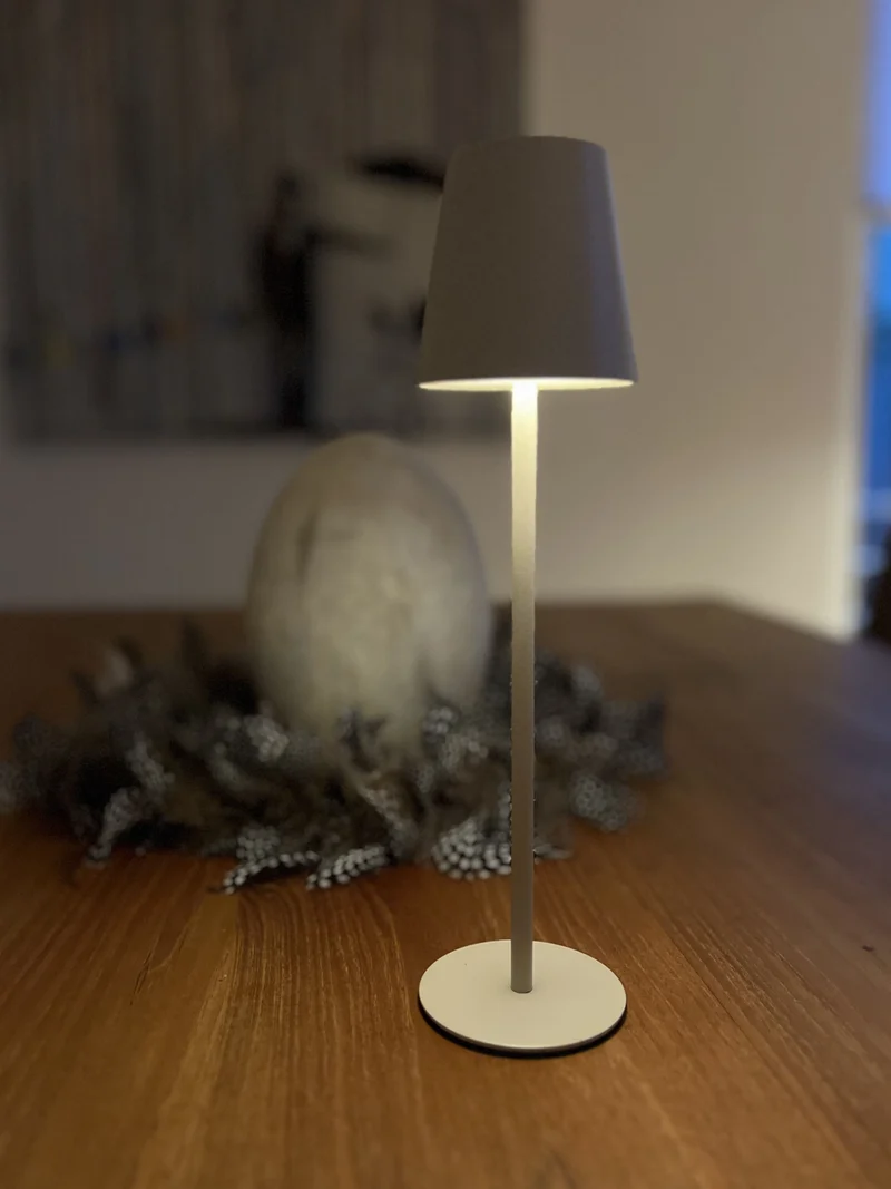 USB Tischleuchte sand Mini