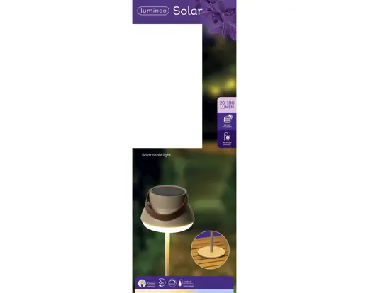 USB & Solar Tischleuchte