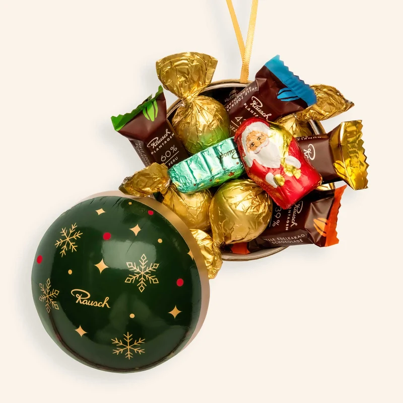 SCHOKOLADENMISCHUNG MIT PRALINENKUGELN DUBAI STYLE