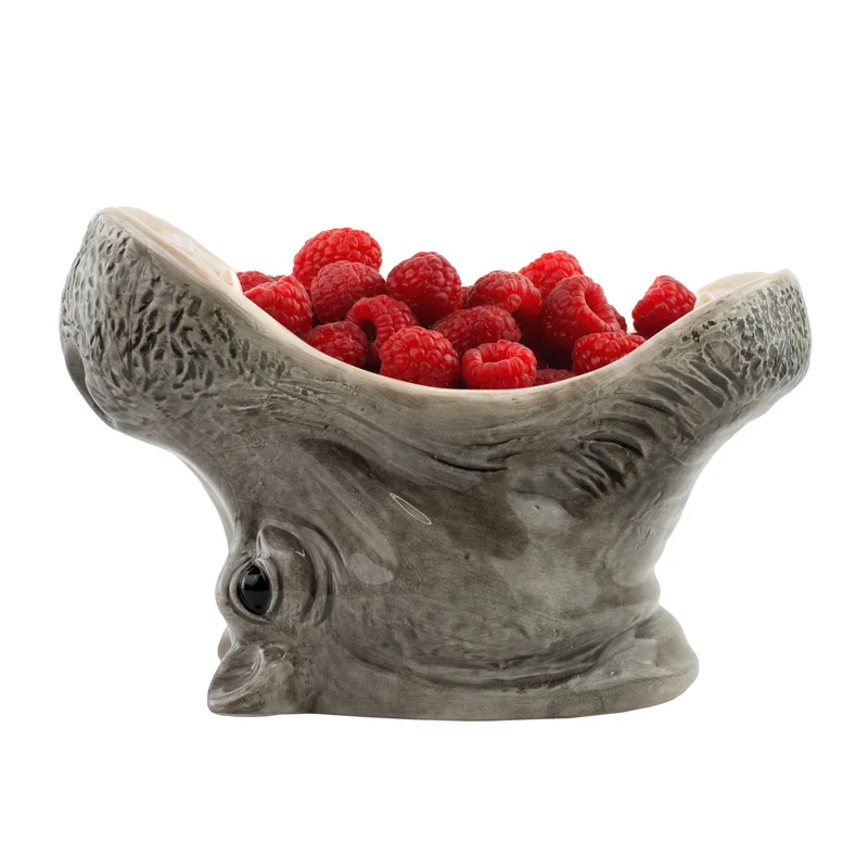 Schale "Hungry Hippo" | handbemalte Keramikschale