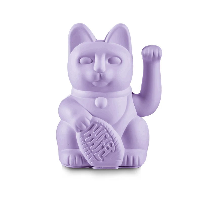 Winkekatze "Lucky Cat Lilac" | deine stylische Glücksbringerin
