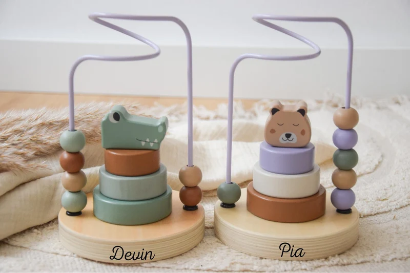 Motorikschleife Babyspielzeug