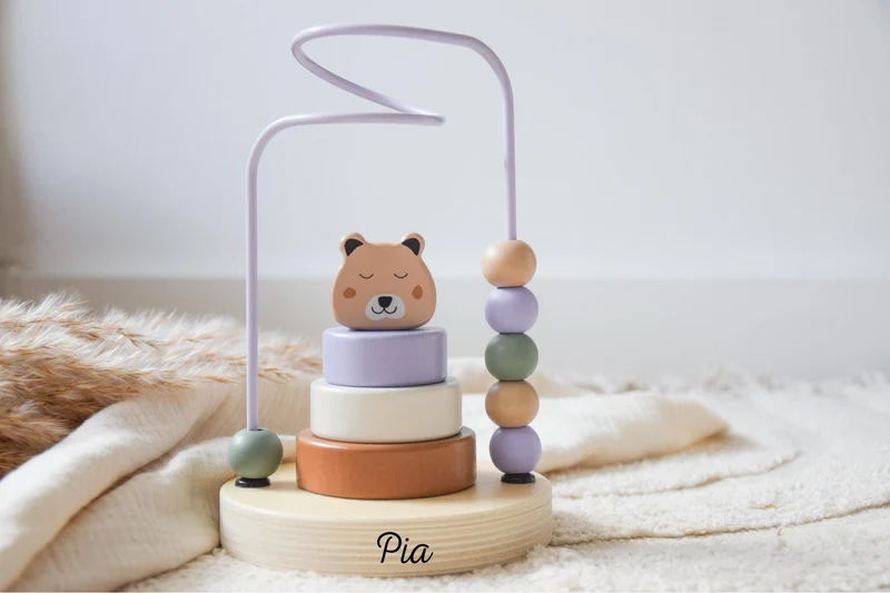 Motorikschleife Babyspielzeug