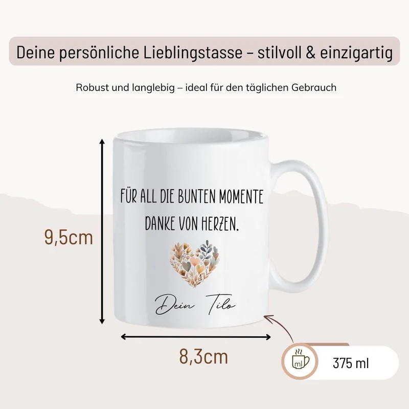Tasse Erzieherin Abschiedsgeschenk