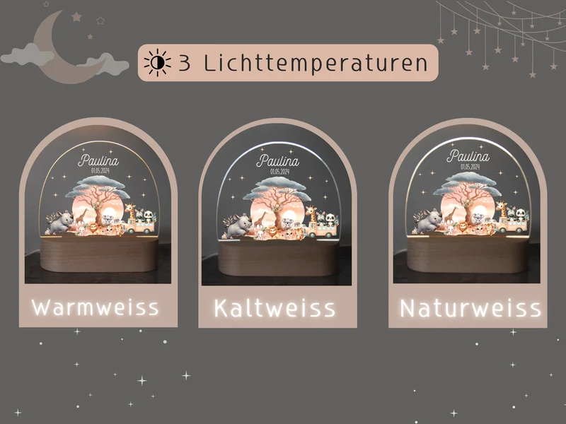 Nachtlicht Baby - Safari
