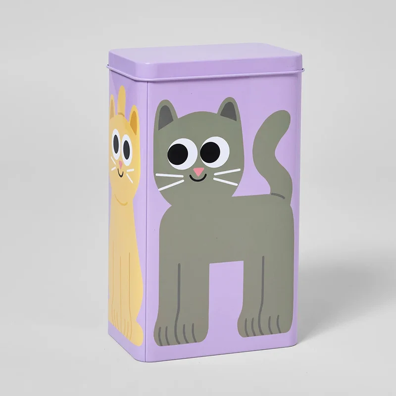 Tin Container Cat