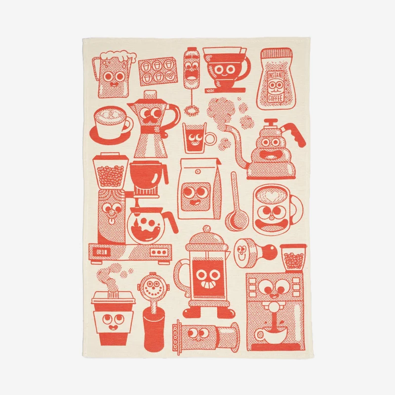 Coffee Time Geschirrtuch