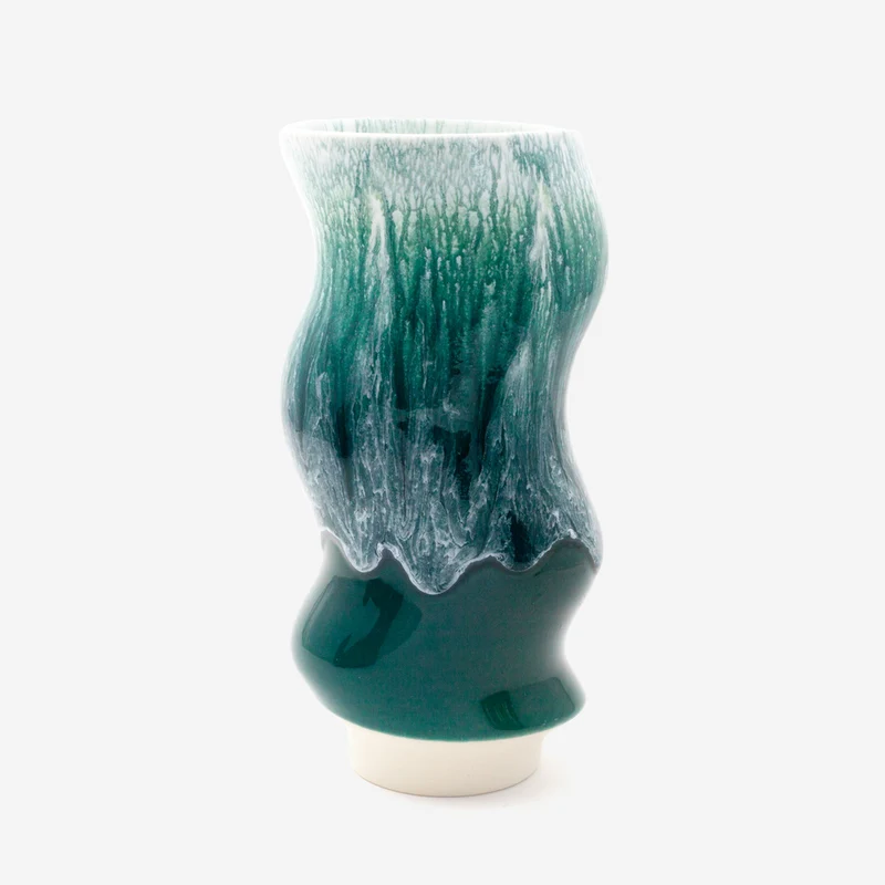 Hana Vase Large Wave – Thistle