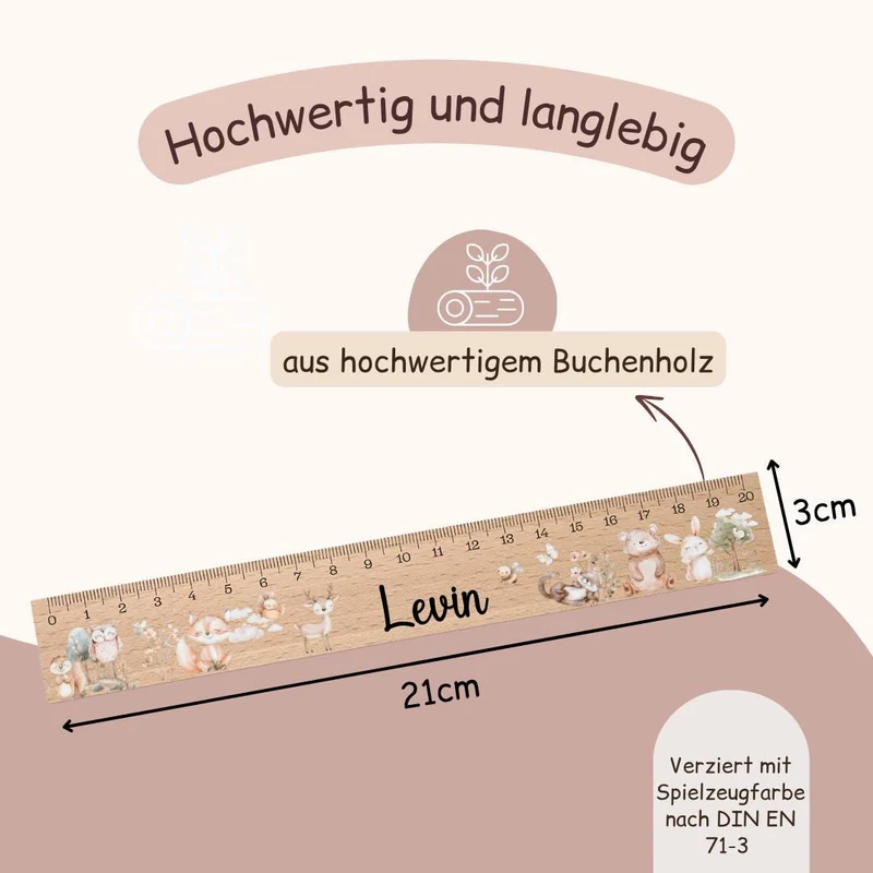 Lineal Kinder - Meerestiere, Woodlandtiere, Tieren