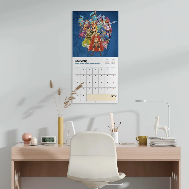 One Piece Wandkalender 2027 30 x 30 cm