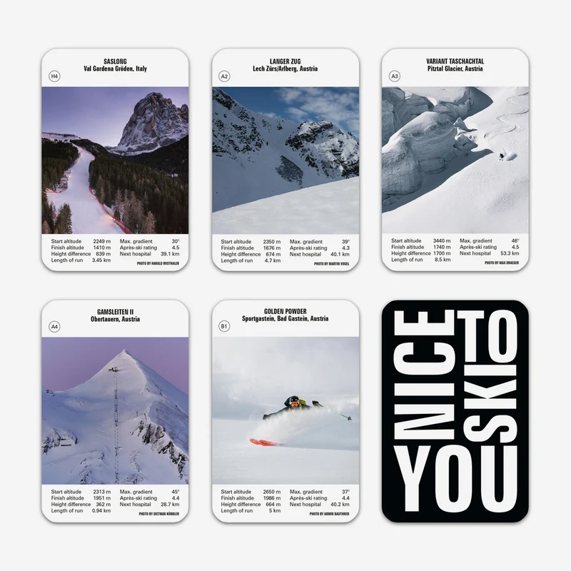 Nice To Ski You Quartett