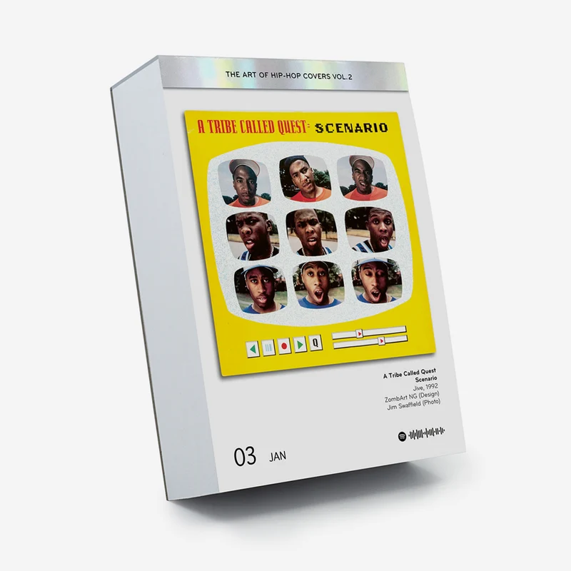 The Art of Hip Hop Covers Vol. 2 Abreißkalender