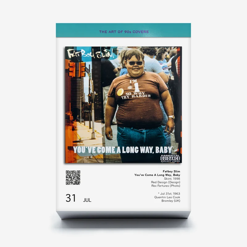 The Art of 90s Covers Abreißkalender