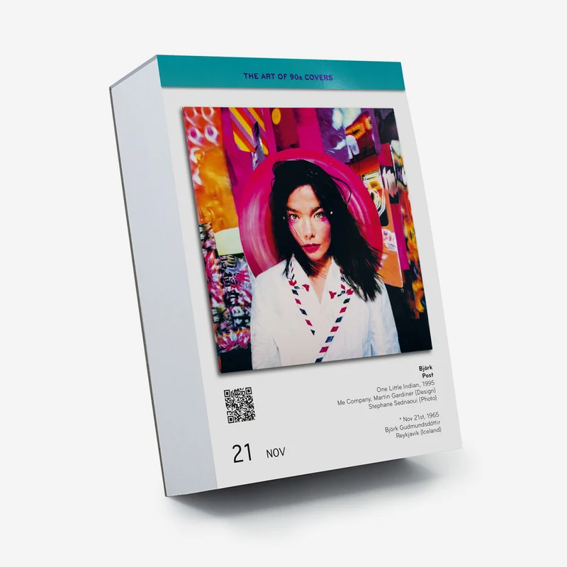 The Art of 90s Covers Abreißkalender