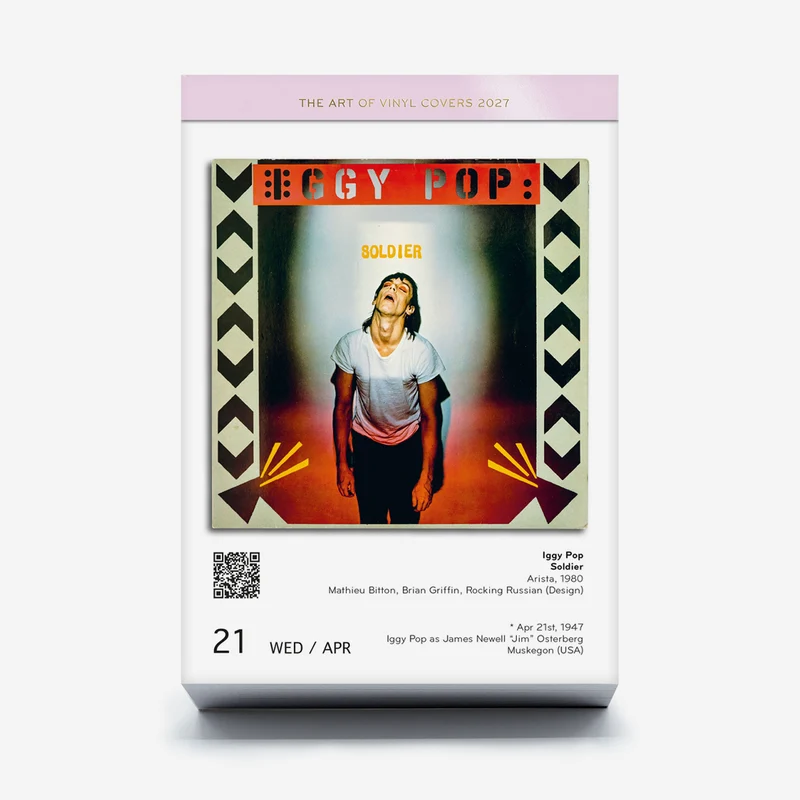 The Art of Vinyl Covers Abreißkalender 2027