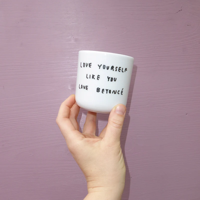 Beyoncé Porzellan-Becher