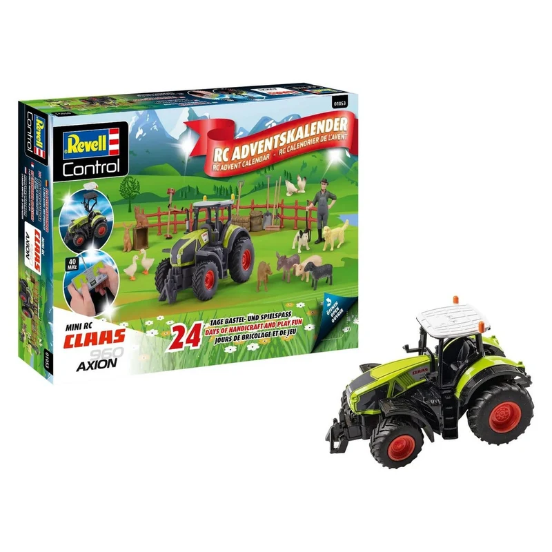 Claas Revell Control Adventskalender RC Traktor Axion 960