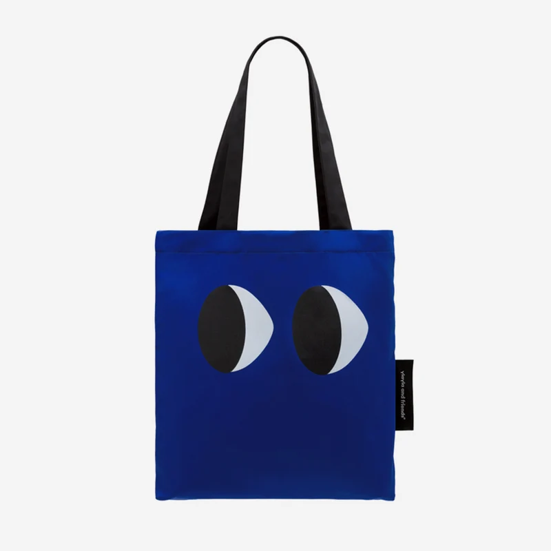 Eyes Tote Bag Blue