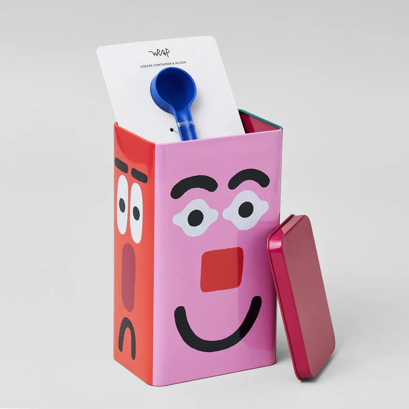 Tin Container Faces