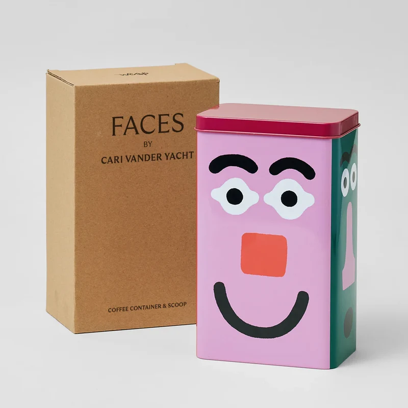Tin Container Faces