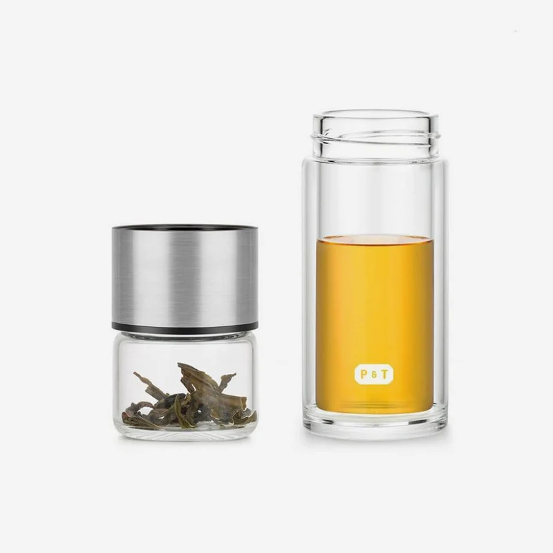 Nomad Bottle Glass 240ml - Teekanne für unterwegs