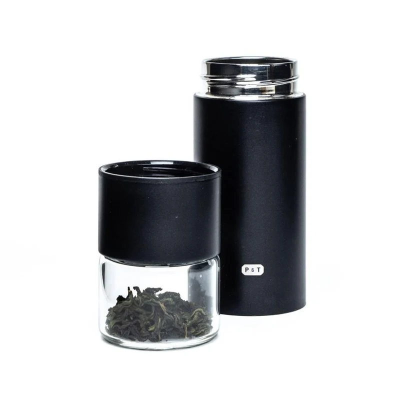 Nomad Bottle Black 300ml - Teekanne für unterwegs