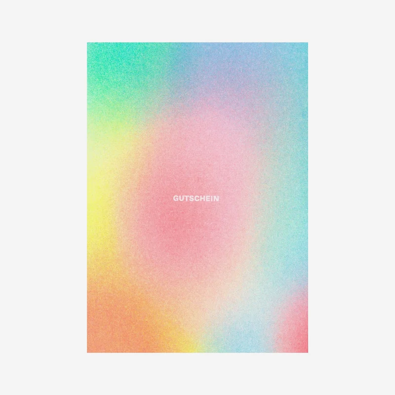 Gutschein Riso-Postkarte