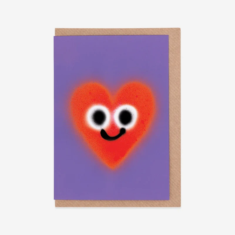Heart Greetings Grußkarte