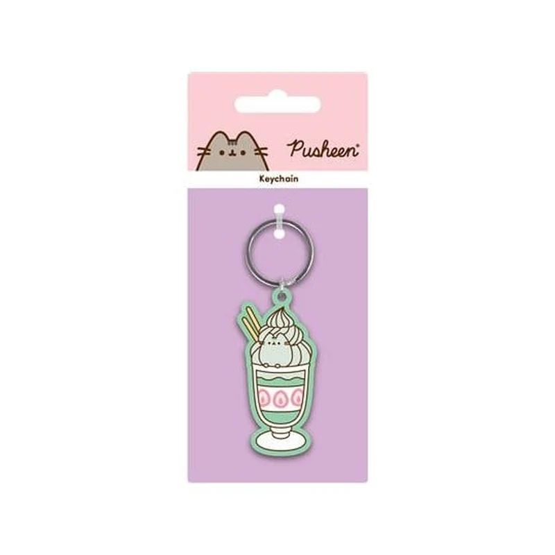 Pusheen PVC Schlüsselanhänger Matcha