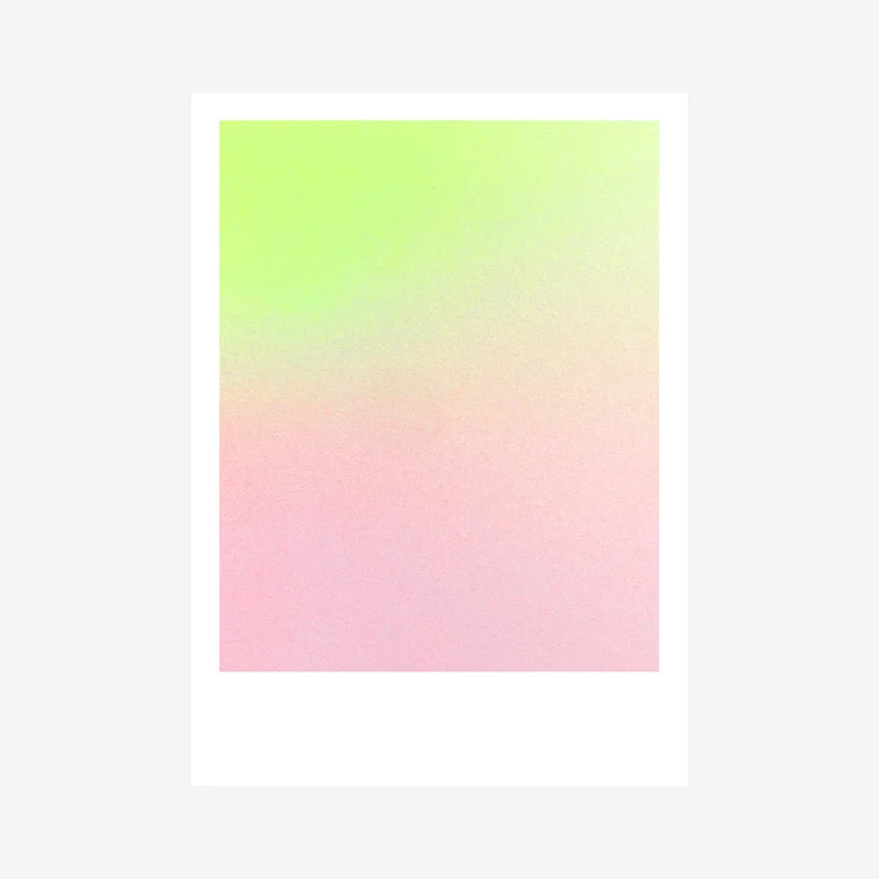 Feeling Yellow Riso-Postkarte