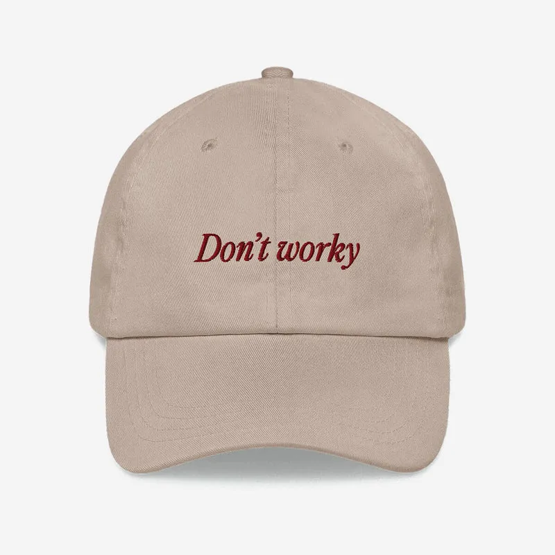 Cap Don‘t Worky, Be Happy Beige