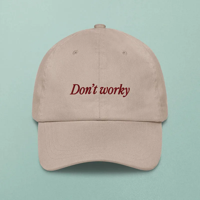 Cap Don‘t Worky, Be Happy Beige