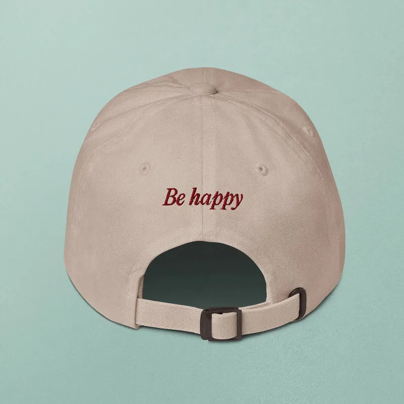Cap Don‘t Worky, Be Happy Beige