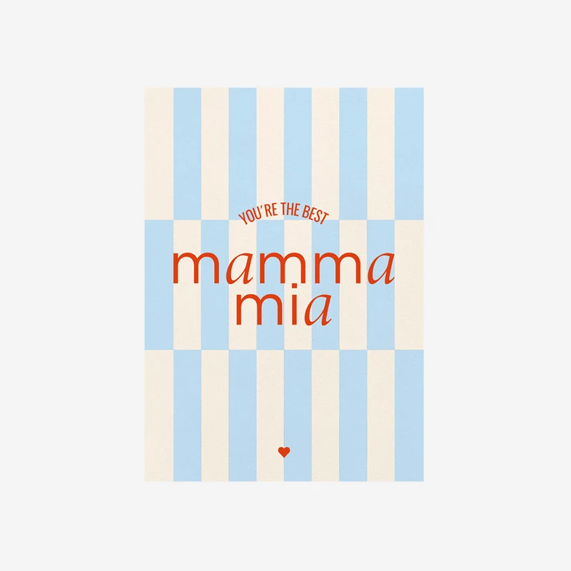Mamma Mia Postkarte