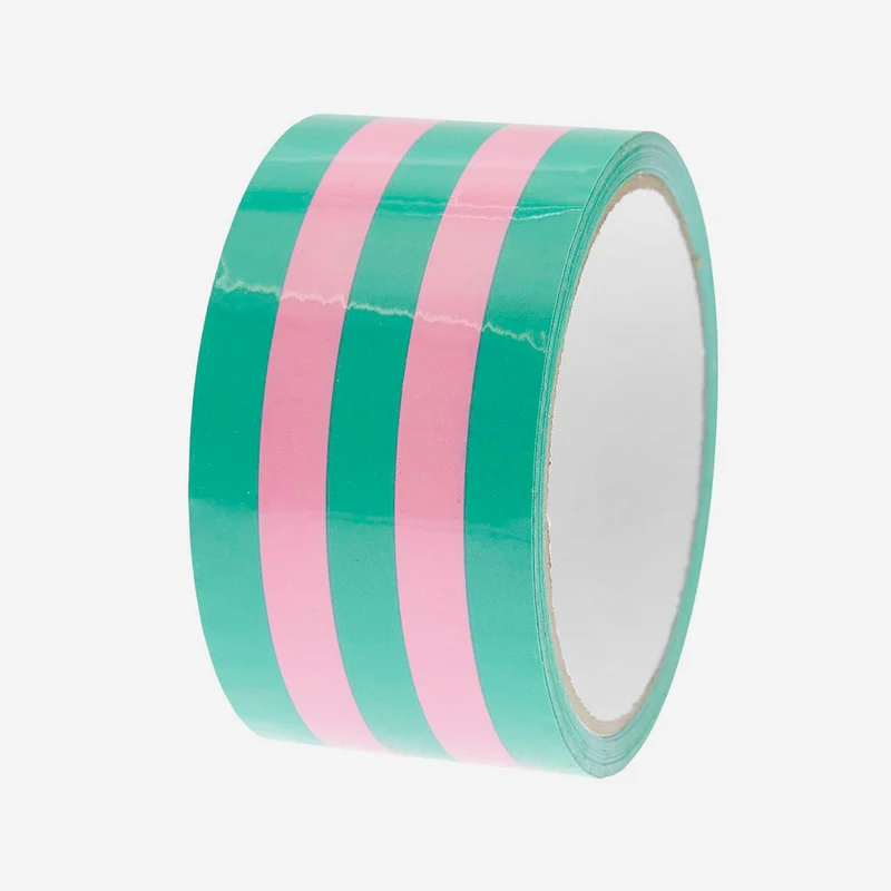 Paketklebeband Rosa Grün