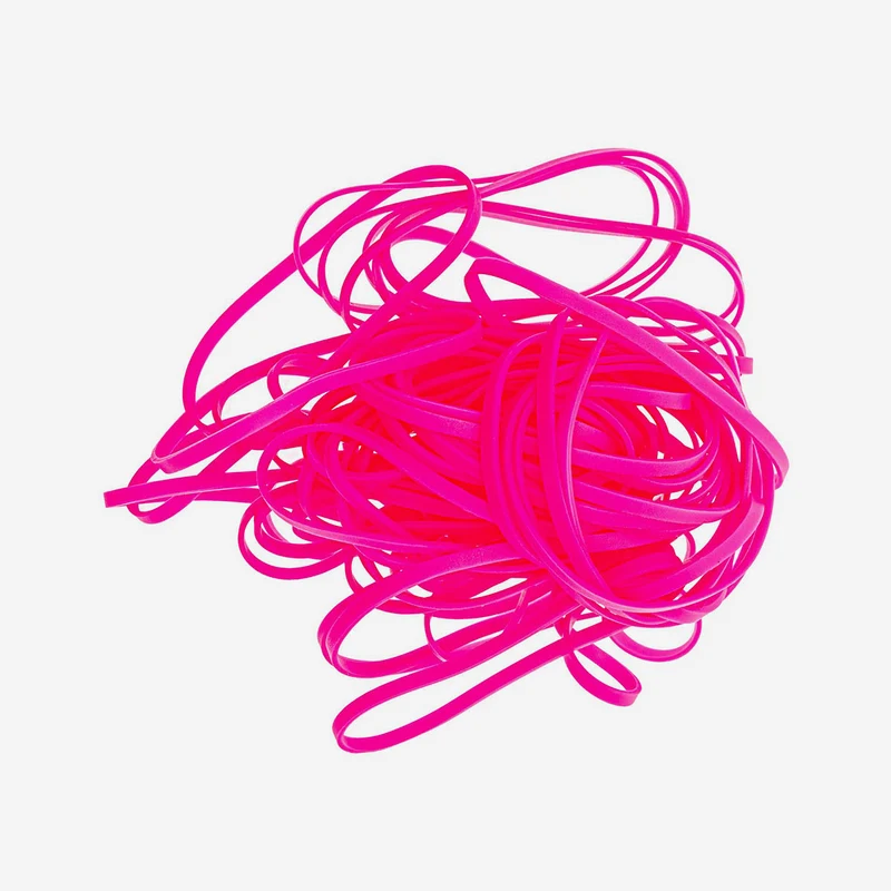 Gummibänder Neon Pink