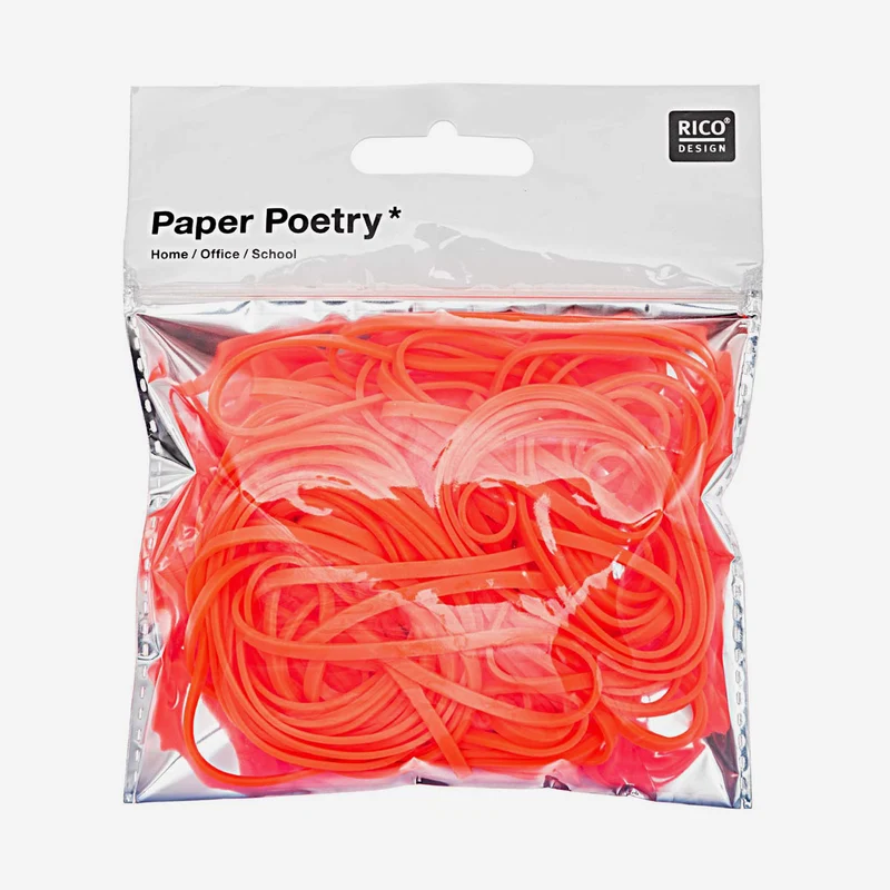 Gummibänder Neon Orange