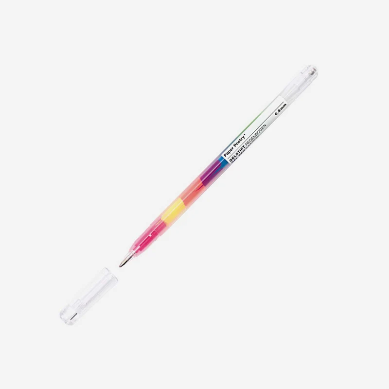 Gelstift Regenbogen – mit 6 Neonfarben