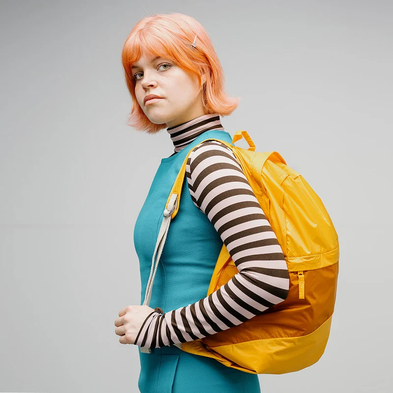 The New Foldable Backpack L Calendula & Ginger