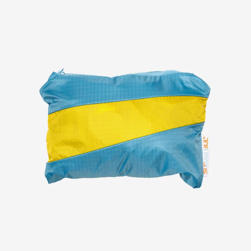 The New Foldable Backpack M Ocean & Sunflower