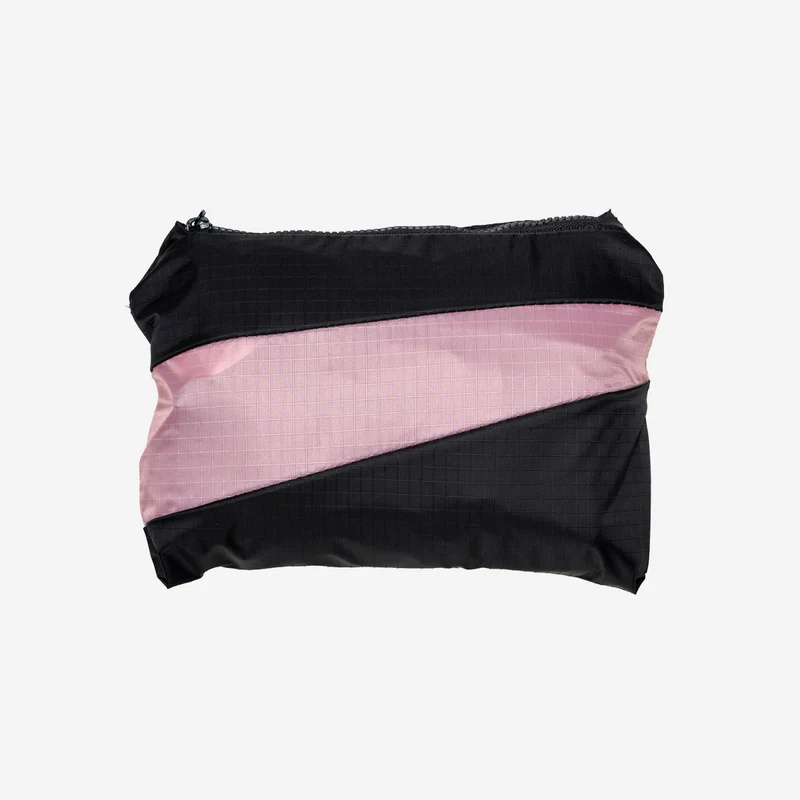 The New Foldable Backpack M Black & Pink Panther