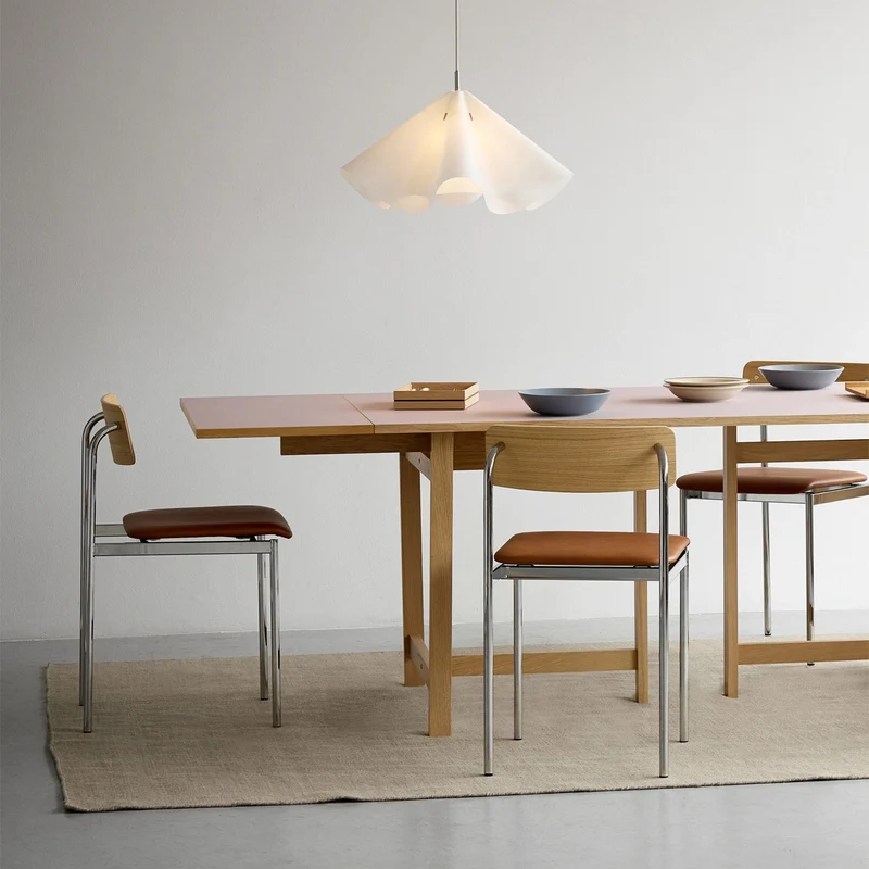 Offset Chair Chrome