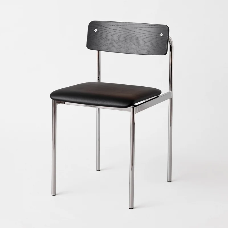 Offset Chair Chrome