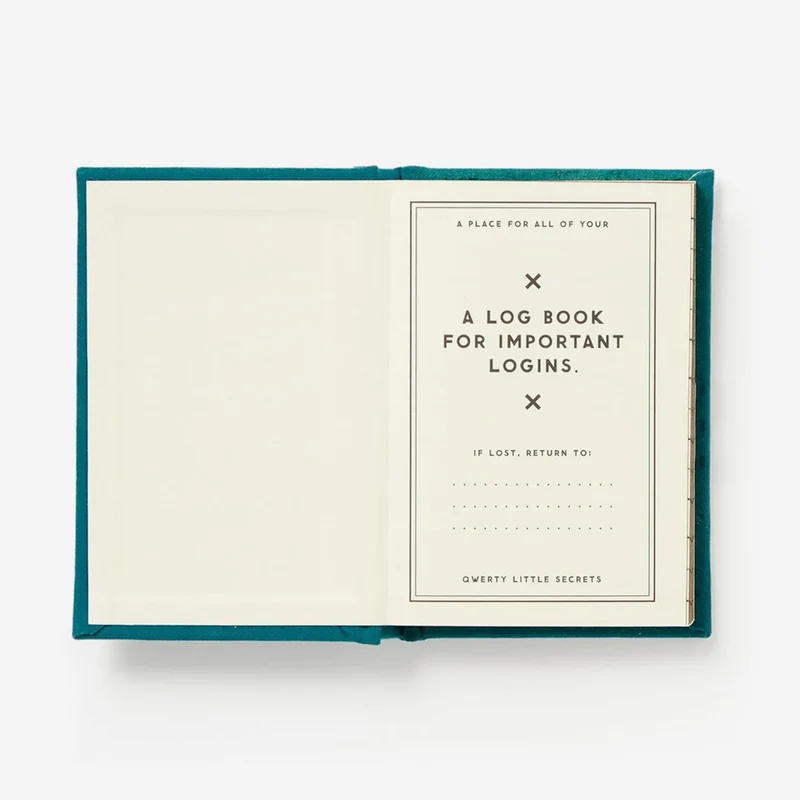 Definitely Not My Passwords - Passwort Notizbuch