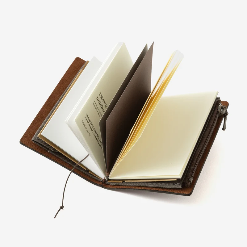 TRAVELER'S Notebook Card Size 20th Anniversary Set Brown