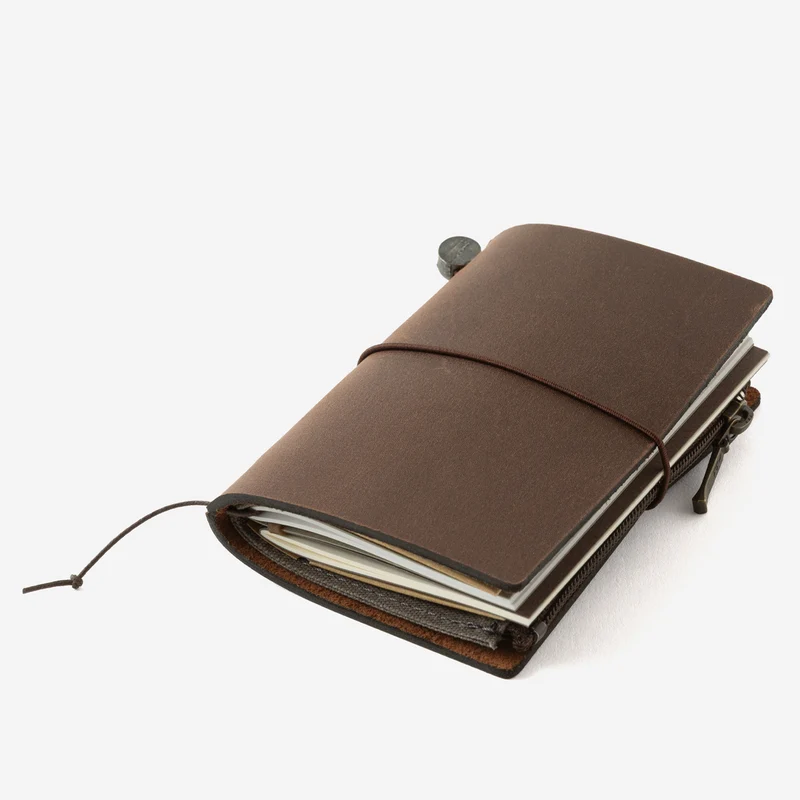 TRAVELER'S Notebook Card Size 20th Anniversary Set Brown